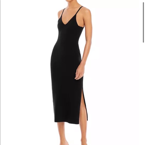 Glassons Rib Knit Side Split Bodycon 